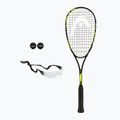 Set da squash HEAD Spark Elite nero/giallo/blu