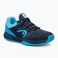 Scarpe da squash HEAD Grid 3.5 blu scuro/aqua