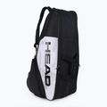 Borsa da tennis HEAD Djokovic 6R Combi 60 l bianco/nero