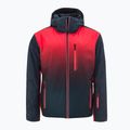 Giacca da sci HEAD Supershape uomo stampa m/rosso