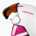 Casco da sci per bambini HEAD Maja Visor bianco 6