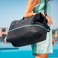 Borsa da tennis HEAD da donna Coco Court 35 l nero/menta 8
