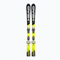 Sci da discesa per bambini HEAD WC e.Race Team SW Jrs + attacchi Jrs 7.5 nero/giallo 10