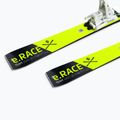 Sci da discesa per bambini HEAD WC e.Race Team SW Jrs + attacchi Jrs 7.5 nero/giallo 9