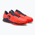 HEAD Sprint Pro 3.5 Clay, scarpe da tennis da uomo, corallo e mirtillo 4