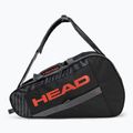 HEAD Base Padel Bag M nero/arancio