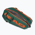 Borsa da tennis HEAD Pro Raquet L 85 l ciano scuro/arancio fluo 6