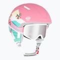 Casco da sci per bambini HEAD Maja Set Paw + Occhiali rosa