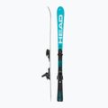 Sci da discesa per bambini HEAD WC e.Race Team SW JRS + attacchi Jrs 7,5 nero/blu 2