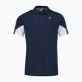 Polo da tennis HEAD da uomo Club 22 Tech Polo blu scuro 4