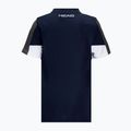Maglietta da tennis HEAD Club 22 Tech da bambino blu scuro 2
