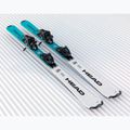 Sci da discesa per bambini HEAD Supershape Team Easy JRS + attacchi Jrs 4.5 GW CA white/blue 8