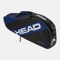 Borsa da tennis HEAD Team S blu/nera