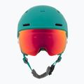 Casco da sci HEAD Rachel Pro verde/rosso giallo 2