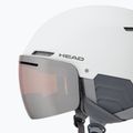 Casco da sci donna HEAD Cinema W bianco/argento rosso 8
