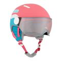 Casco da sci HEAD per bambini Maja Visor rosa/blu/argento rosso