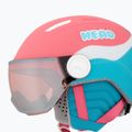 Casco da sci HEAD per bambini Maja Visor rosa/blu/argento rosso 7
