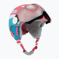 Casco da sci HEAD per bambini Maja Visor rosa/blu/argento rosso 9