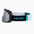 HEAD Neves Pro 5K Race occhiali da sci cromo/rd/5k cromo/arancio 5