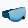 Occhiali da sci HEAD Magnify 5K blu/benzina/5k blu/arancio 2