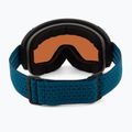 Occhiali da sci HEAD Magnify 5K blu/benzina/5k blu/arancio 4