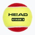 HEAD Stage 3 palline da tennis per bambini 3 pezzi rosso. 3