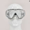 Maschera subacquea TUSA Tri-Quest FD nero/bianco 7
