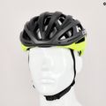 Giro Helios Spherical MIPS casco da bicicletta nero opaco sfumato/giallo chiaro 10