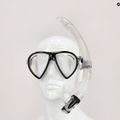Set da snorkeling Cressi Ocean + Gamma trasparente/nero 7