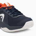 Scarpe da tennis HEAD Sprint Court 4.0 per bambini blu scuro/rosso 7
