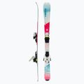 Sci da discesa per bambini HEAD Joy Easy Jrs + attacchi Jrs 4.5 bianco/blu/rosa 2