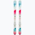 Sci da discesa per bambini HEAD Joy Easy Jrs + attacchi Jrs 7.5 bianco/blu/rosa