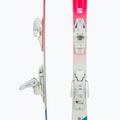 Sci da discesa per bambini HEAD Joy Easy Jrs + attacchi Jrs 7.5 bianco/blu/rosa 5