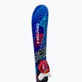 Sci da discesa per bambini HEAD Monster Easy Jrs + Attacchi Jrs 4.5 multicolore 8