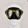 Maschera subacquea Cressi Quantum nero/giallo 7