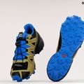 Scarpe da corsa da uomo Salomon Speedcross 5 GTX nero/verde muschio/skydiver 11