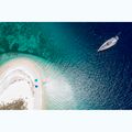 Ticket To The Moon Coperta da picnic da spiaggia blu reale/azzurro 5