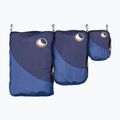 Set di cubi organizzatori da viaggio Ticket To The Moon 3 pezzi blu royal/blu navy
