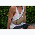 Ticket To The Moon - Borsa a tracolla marrone oliva con fionda riciclata 4