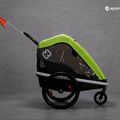 Rimorchio per biciclette Hamax Avenida One verde lime 9