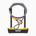 OnGuard Neon 8154OR Lucchetto a U nero/arancione per biciclette