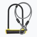 OnGuard Neon 8154YL Lucchetto a U nero/giallo per biciclette