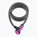 Blocco bici OnGuard Neon 8163PN nero/rosa