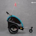 Rimorchio per biciclette Burley D'Lite X Double aqua 19