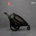 Rimorchio per bici Hamax Outback Twin verde/nero 9