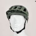 Casco da bici POC Tectal verde epidoto metallizzato/opaco 9