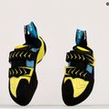Scarpe da arrampicata da uomo SCARPA Vapor V ocean/yellow 9