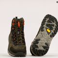 Scarpe da trekking da uomo HOKA Kaha GTX nero oliva/verde 9