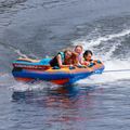 Gonfiabile per traino O'Brien Heli 3 Boat Tube Orange / Blue 9