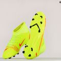 Scarpe da calcio per bambini Nike Superfly 8 Club FG/MG Jr volt/nero/cremisi 11
